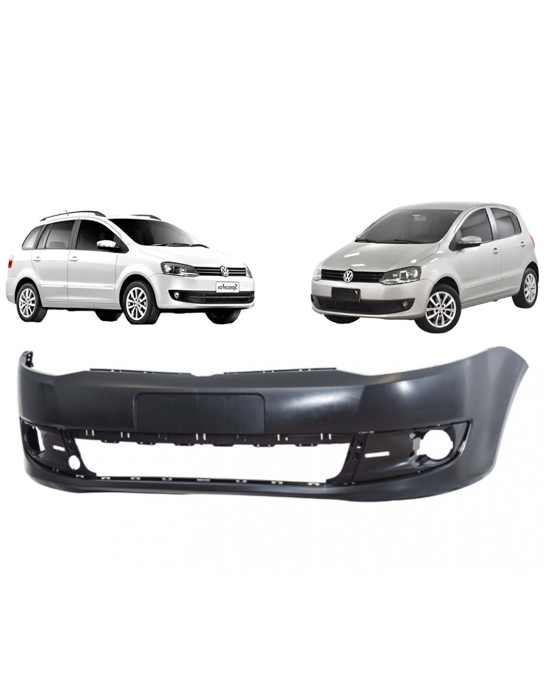 Paragolpes Delantero Volkswagen Fox / Suran (Modelos 2010 a 2015 – Fase 2)