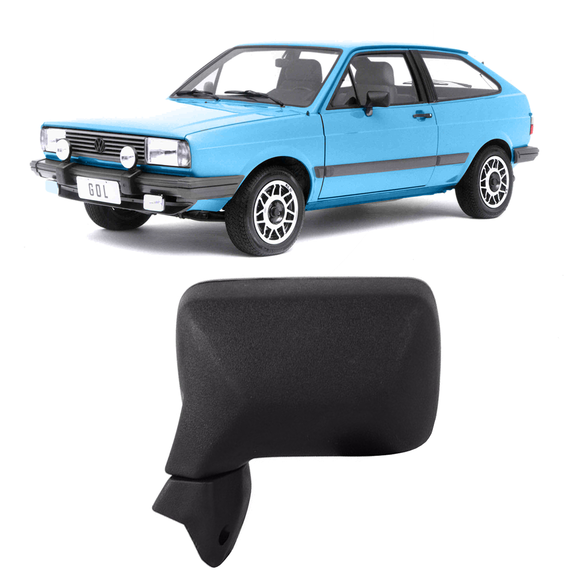 Espejo Izquierdo VW Gol 1984  1986