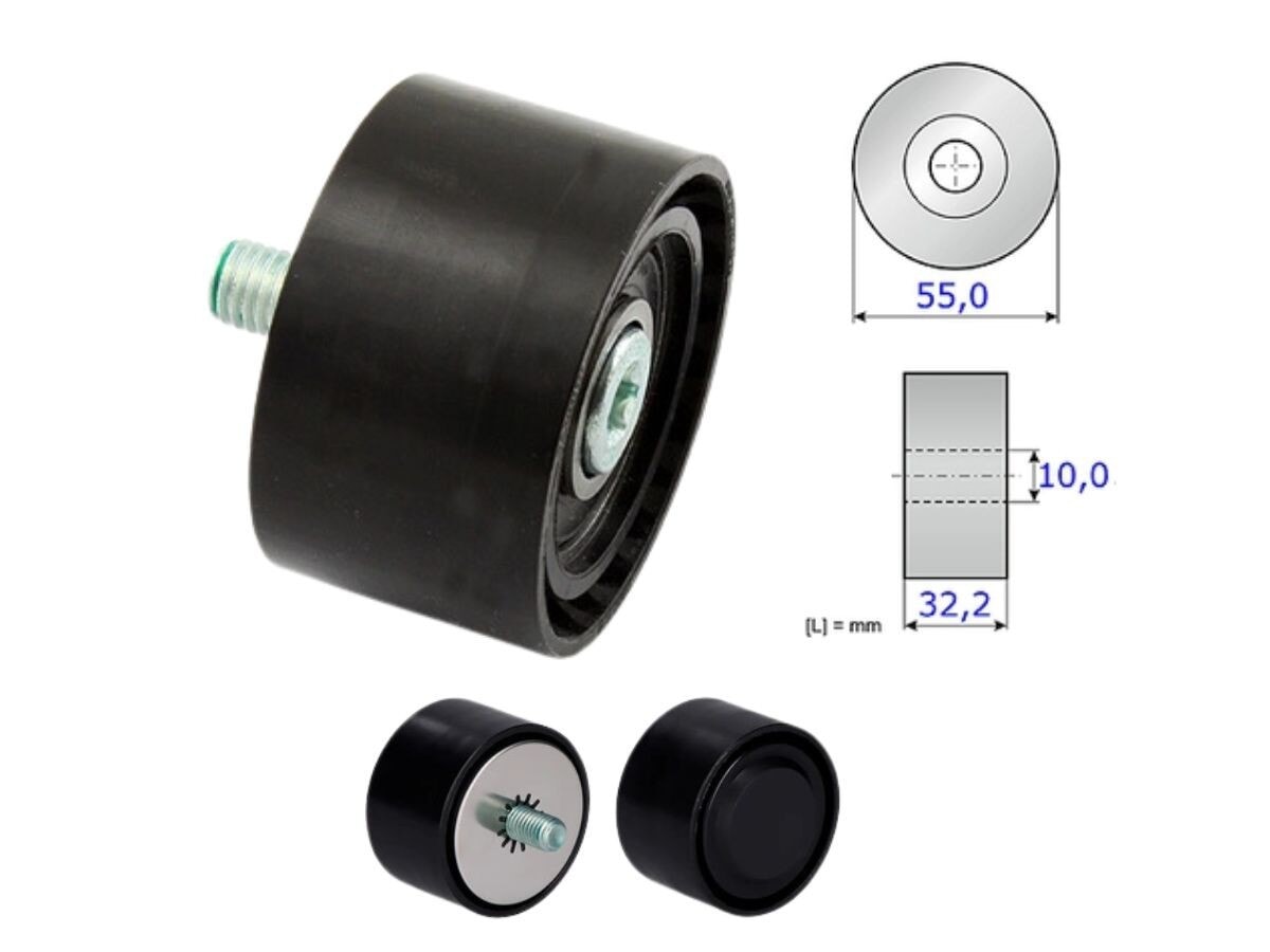 Tensor de correa de accesorios