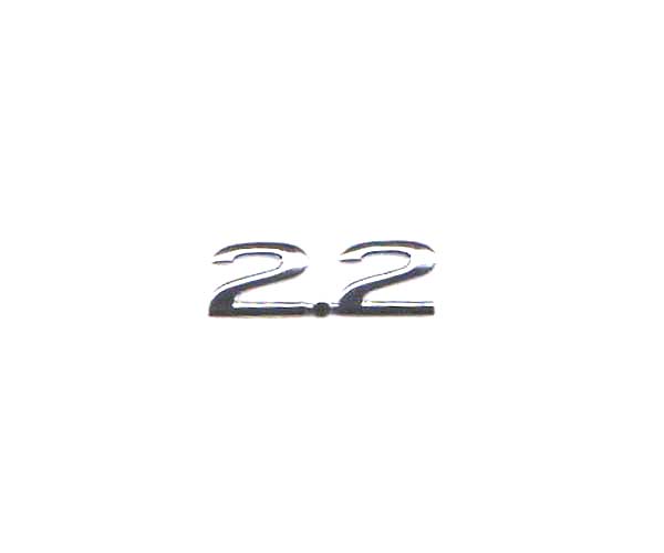 EMBLEMA 2.2 T/VALIJA