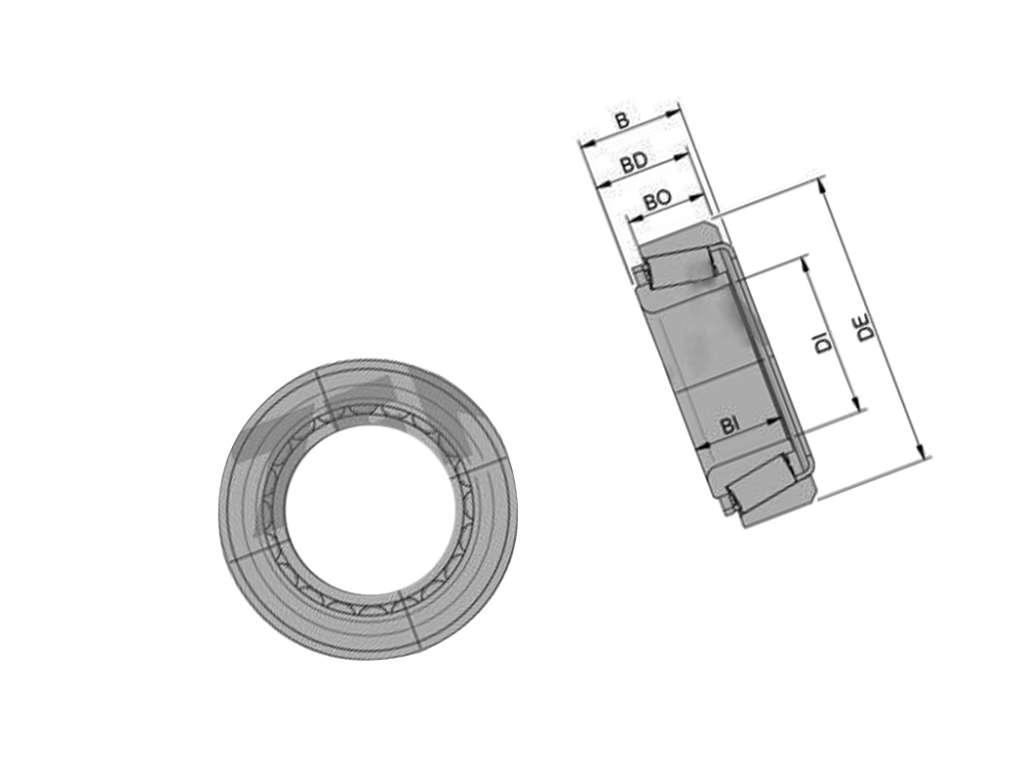 RULEMAN RUEDA FO CORCEL/ETC. EXT/INT D. 18X62X35