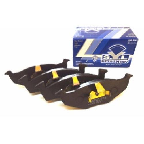 JGO. PASTILLAS FRENO VW POLO 96...01 CORDOBA 98...02 DISCO VENTILADO (15MM) 141X50X16.00MM