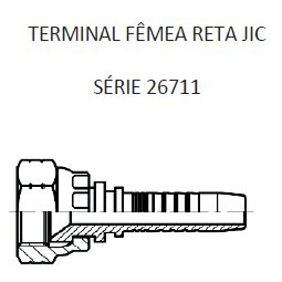 HEMBRA RECTO JIC 2.1/2" UN X 12F 32 MANG.1.1/2"