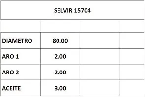 AROS 80.0mm RENAULT F8Q 1.9 D STD CTI