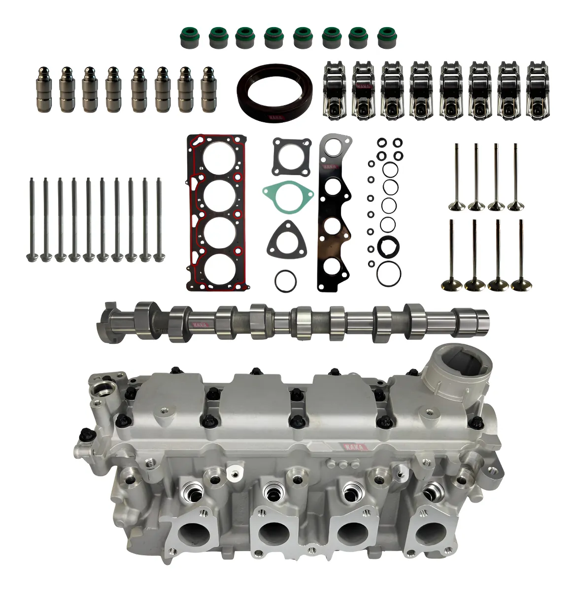 Tapa de cilindro completa VW Gol saveiro G4 / G5 / G6 1.6 8V Power (2008 a 2018) – Motor EA111
