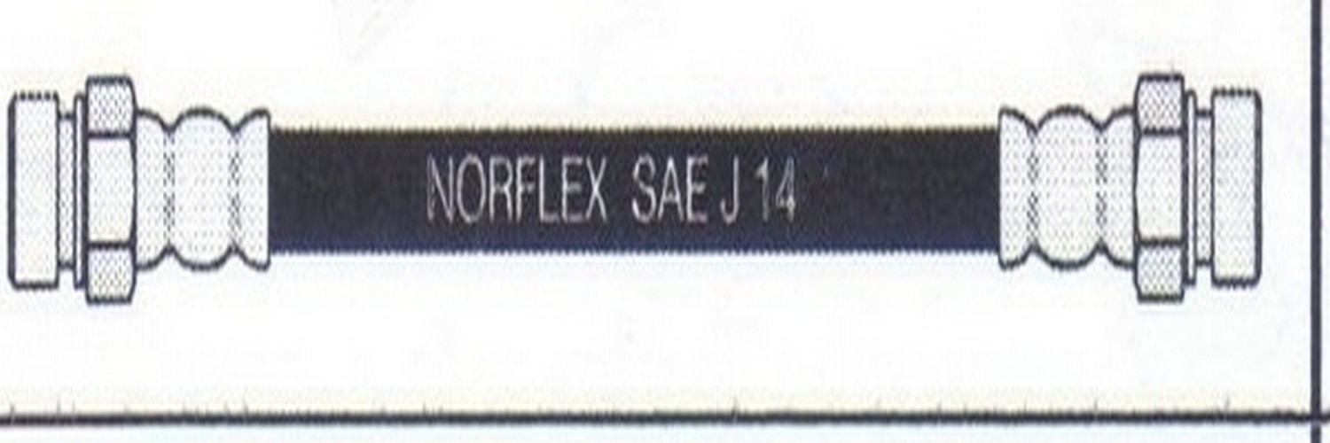 Flexible de freno delantero