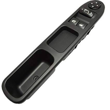 LLAVE TECLA ALZA CRISTAL PEUGEOT CITROEN 307 C3 PICASSO COMANDO IZQUIERDO [TAKSIM GROUP]