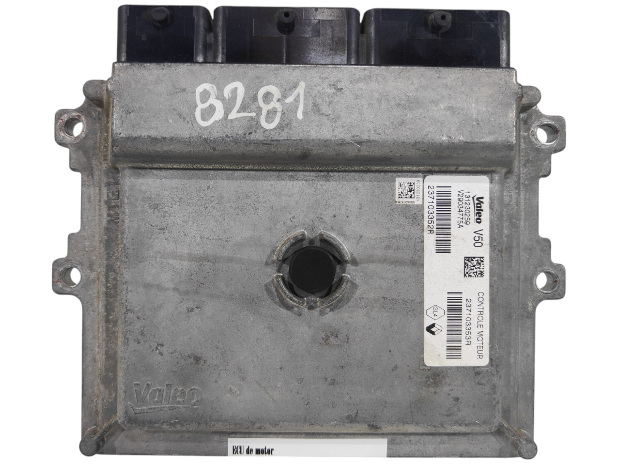 ECU de motor Renault SANDERO 1.0 , Ref: 8281-K3B1