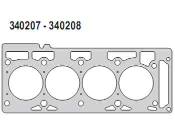 JUNTA TAPA CILINDRO FO KA/FIESTA/ECOSPORT 1.6 M.ROCAM