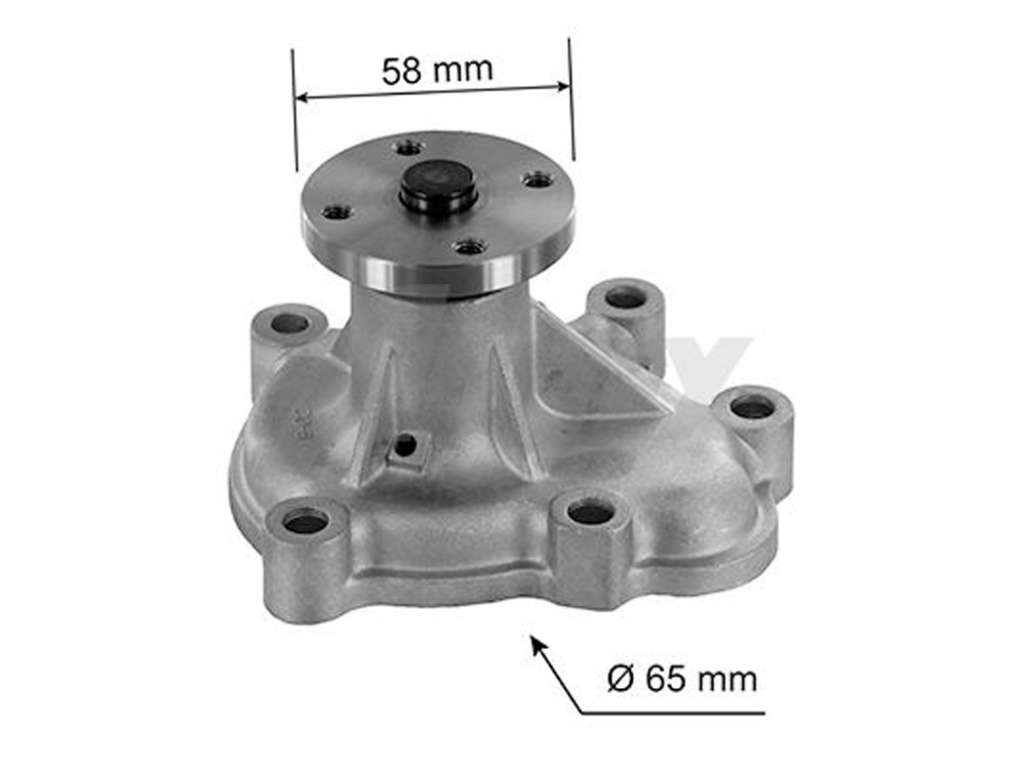 BOMBA AGUA GM CORSA DIESEL 1.7