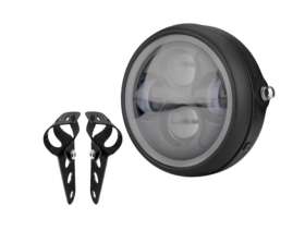 FAROL DELANTERO UNIV. CG/YUMBO/STRONG/LED/OJO DE ANGEL/C SOPORTE