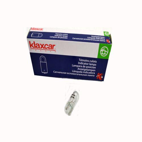 Lámpara incandescente 12V 5W para tablero, posición y luz interior