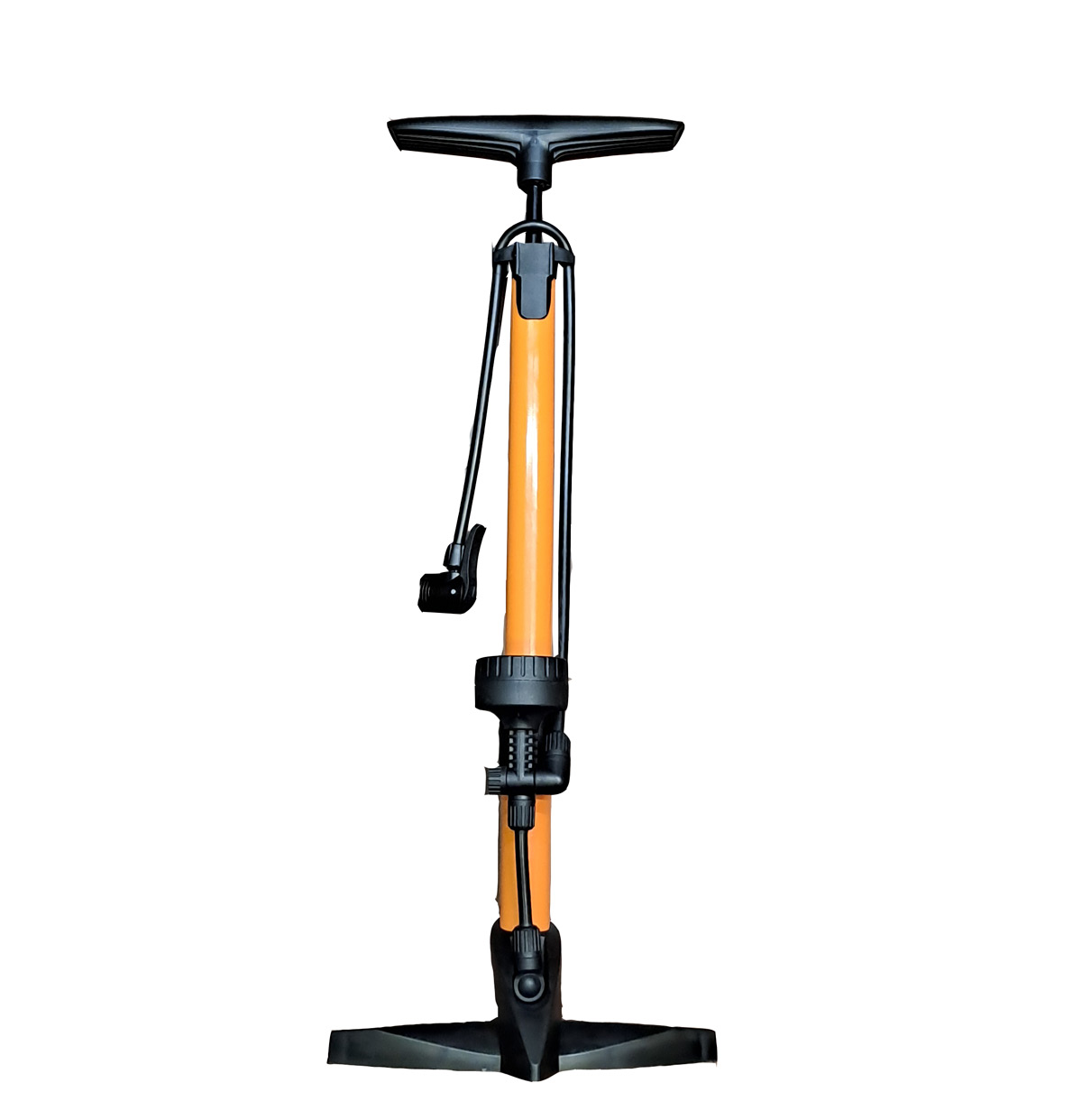 COMPRESOR DE AIRE - INFLADOR MANUAL 68CM 160 PSI C-MANOMETRO WESTON