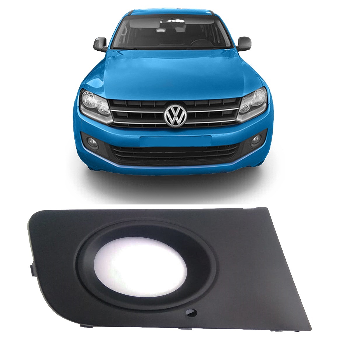 Rejilla De Paragolpe C/ Agujero VW Amarok 2013 2017 Derecha