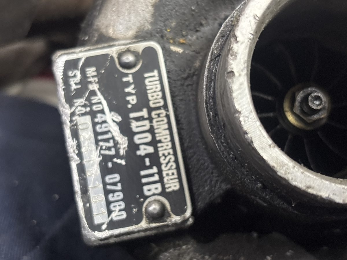 Turbocompresor Citroën Xm Berlina 1994-2001 2.1 Turbodiesel 2.1L 80kW 4917707900