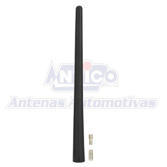 MASTIL DE ANTENA DE GOMA PARA AUTO 20CM ROSCA 5/6MM