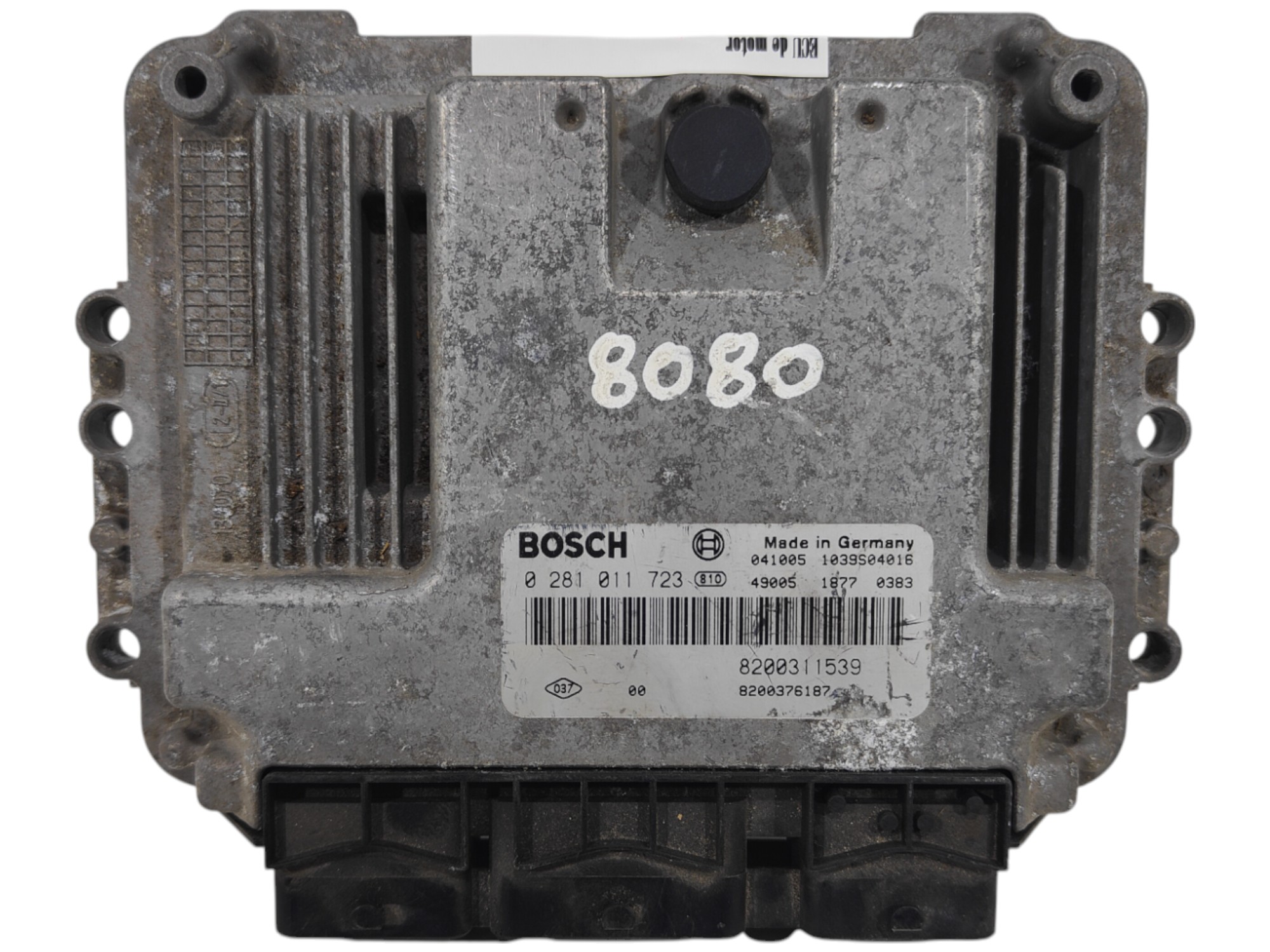 ECU de motor Renault Laguna 1.9 dCi , Ref: 8080-K3A6