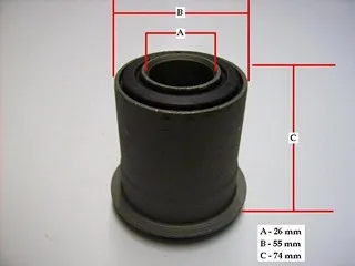 Buje de bastidor superior
