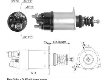 SOLENOIDE DELCO SERIE 42MT 12V