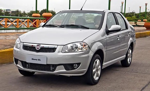 Moldura Cromada Careta Fiat Siena/strada/palo Weekend Fase 4