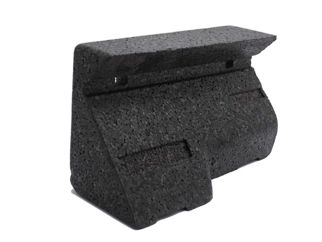 soporte paragolpes trasero derecho