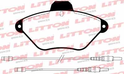 PASTILLAS FRENO DELANTERAS CITROEN XANTIA SISTEMA BENDIX ARGENTINAS [LITTON]