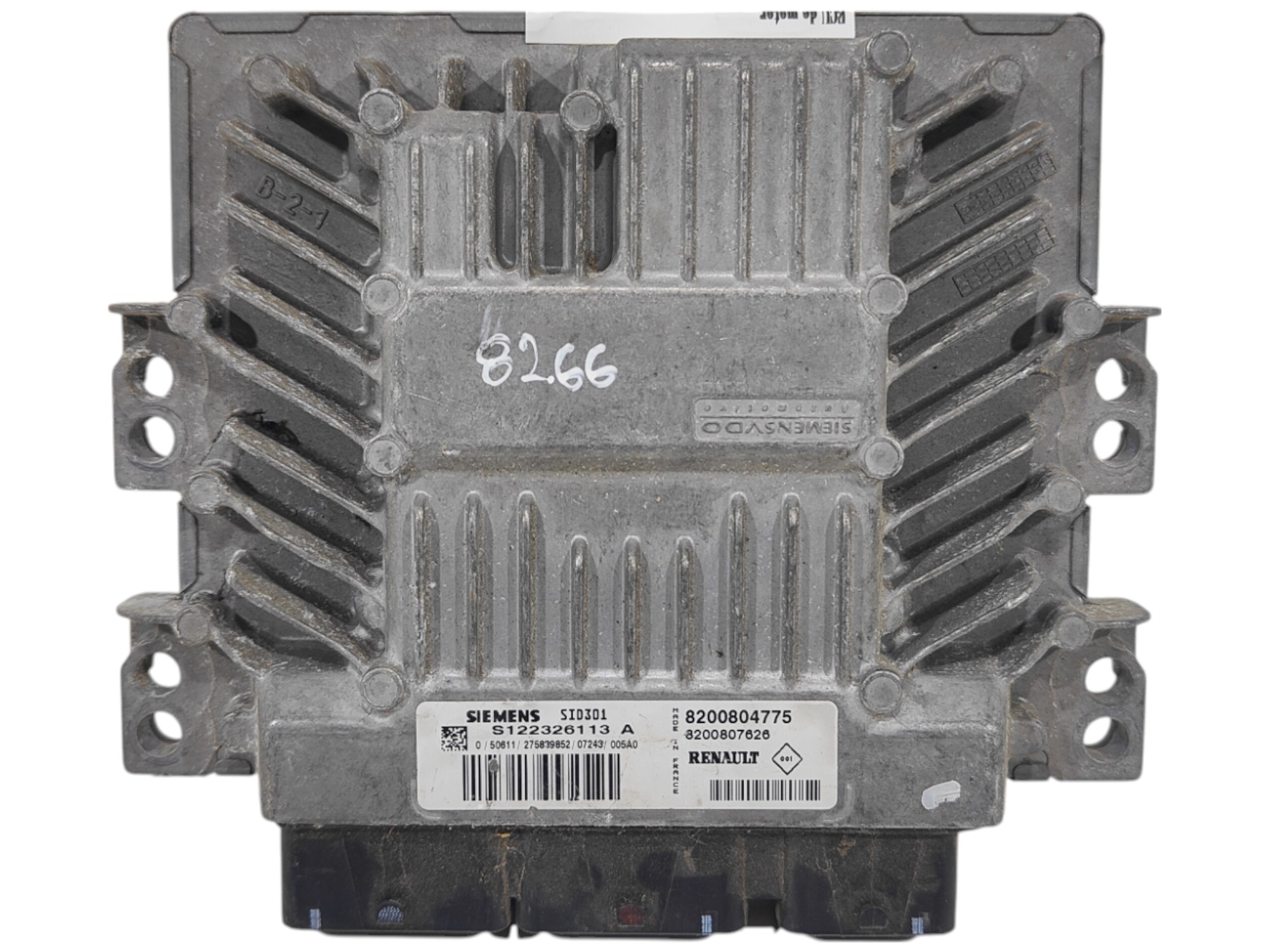 ECU de motor Renault MEGANE 1.5 DCI 106CV (K9KP732) , Ref: 8266-K3B8
