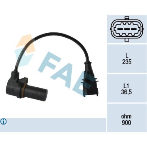 SENSOR RPM CHEVROLET ASTRA 1.7D CIGUEÑAL 3 TERMINALES 97226992 -DS1830 NISSAN FRONTIER