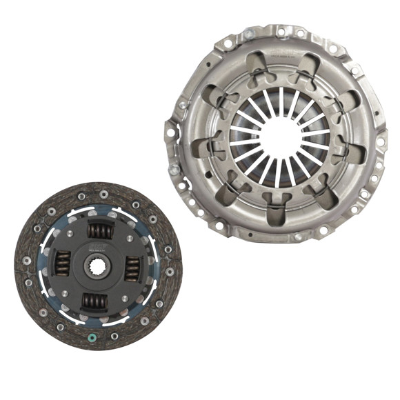 EMBRAGUE (PLACA Y DISCO) FORD FIESTA/KA 1.3 ENDURA 190MM 17E