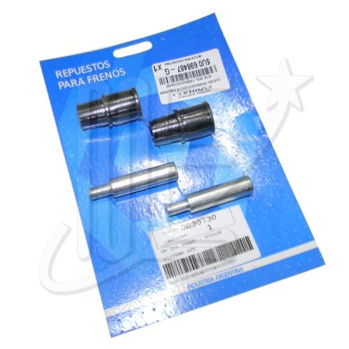 JGO. TORNILLOS C/BUJES MORDAZA FRENO VW GOL 2008.... 9.5MM KIT15495
