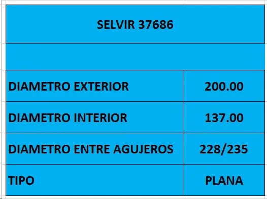 PLACA EMBR CITROEN-PEUGEOT N-D (200mm) VALEO