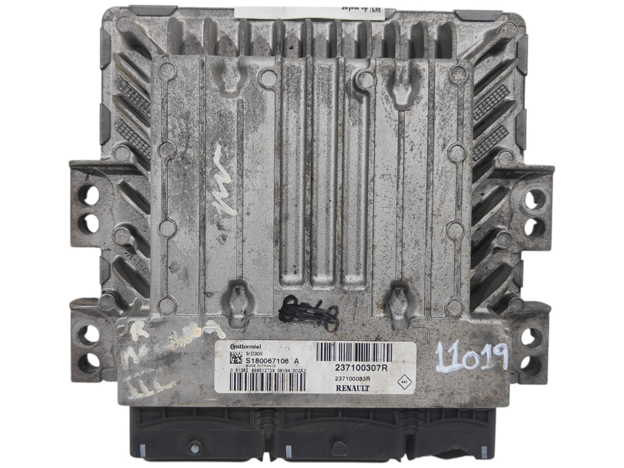 ECU de motor Renault MEGANE III 1.5 DCI , Ref: 11019-K3C11