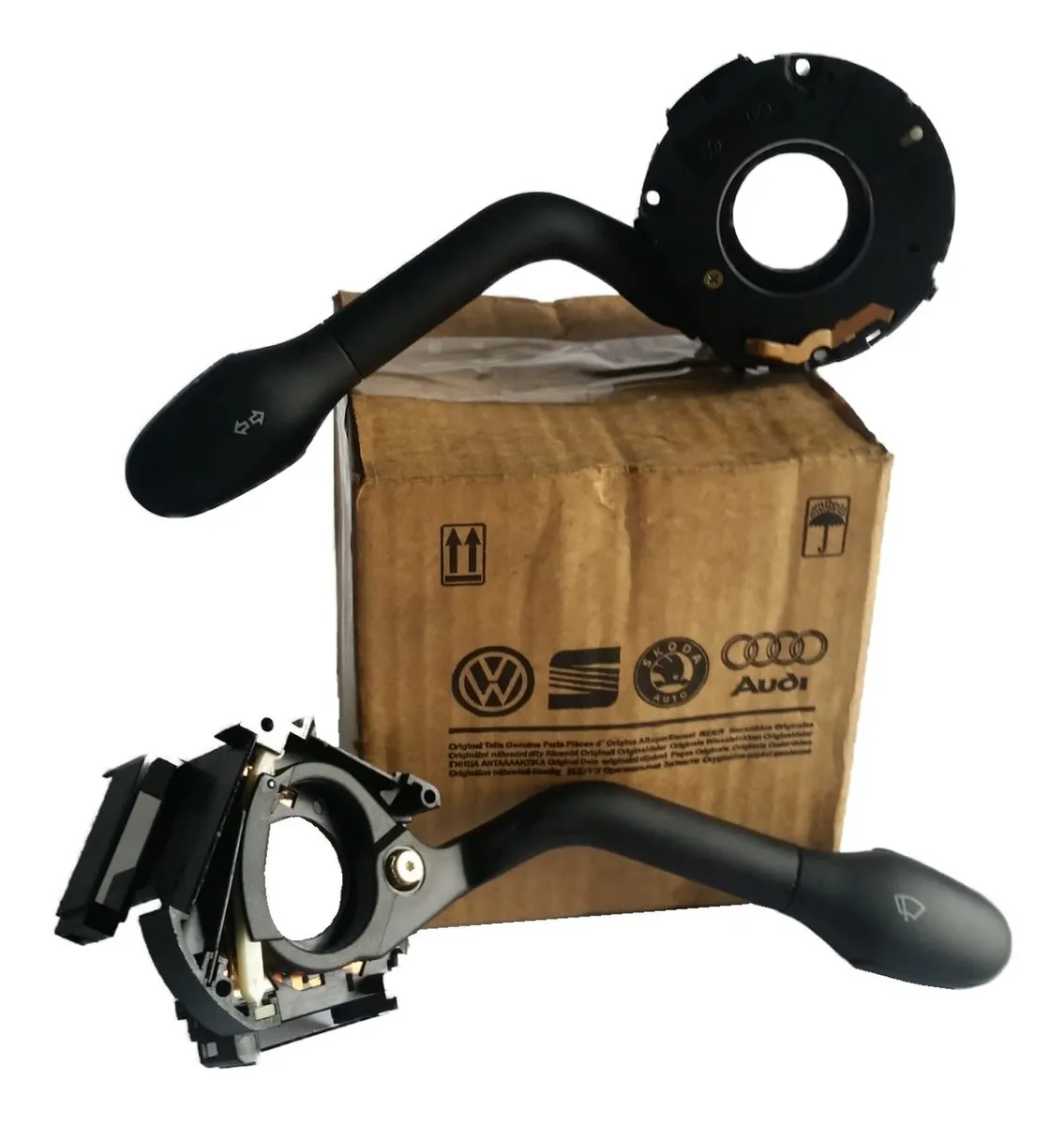Llave de comando combinada de luces direccionales y limpiaparabrisas con limpiador trasero