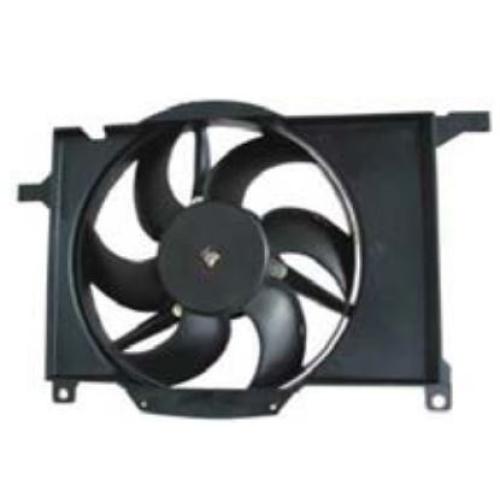 ELECTROVENTILADOR CORSA NAFTA 1.4 2004...2012 CON y SIN A.A. C/PORTAELECTRO CON MOTOR