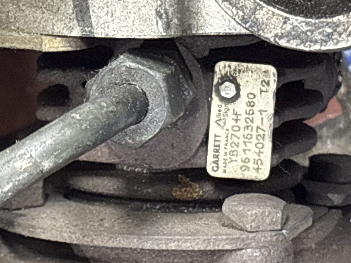 Turbocompresor Peugeot 306 Berlina 3/4/5 Puertas (S2) 1997-2003 9611632580