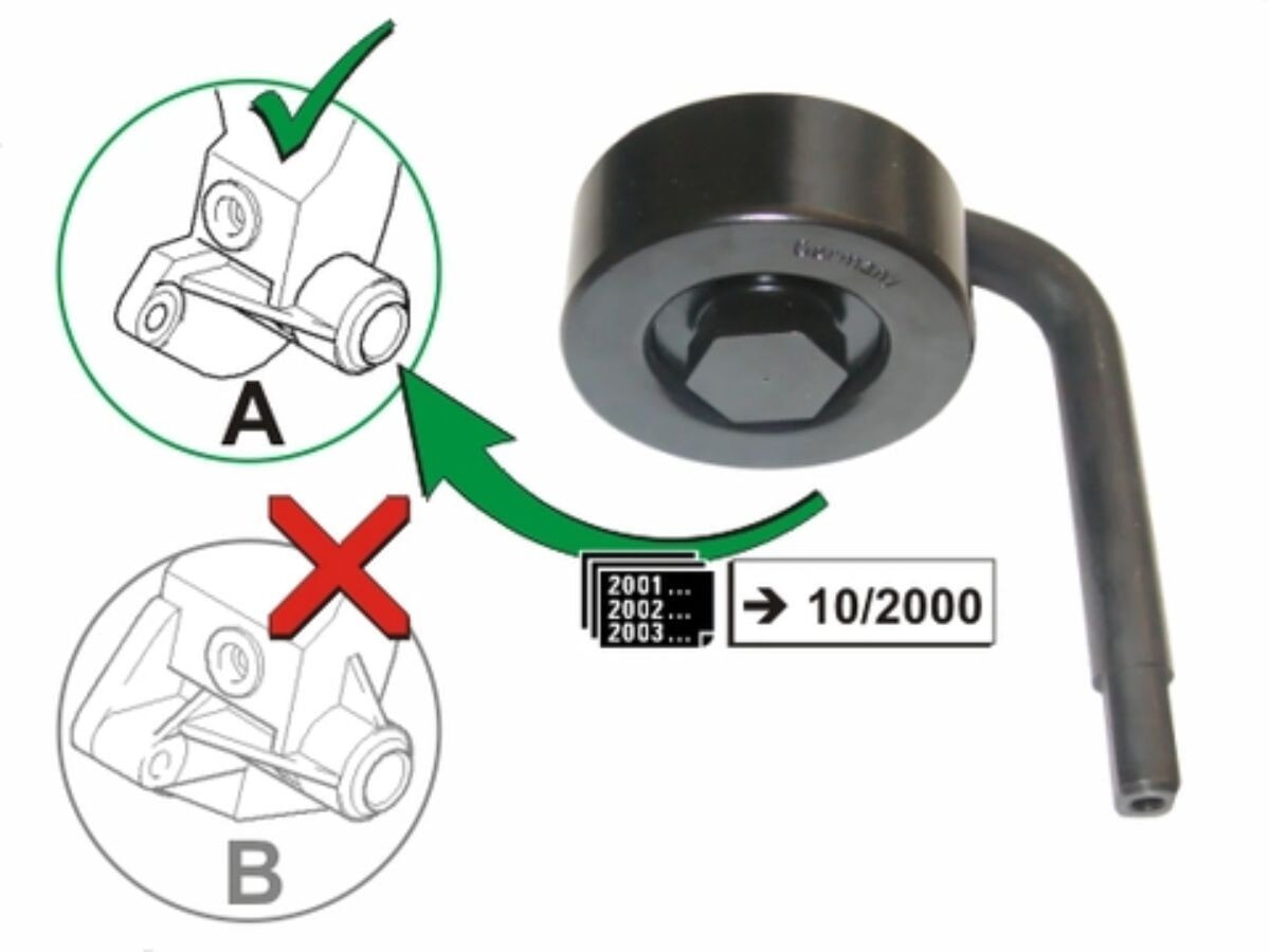 Tensor de correa de accesorios