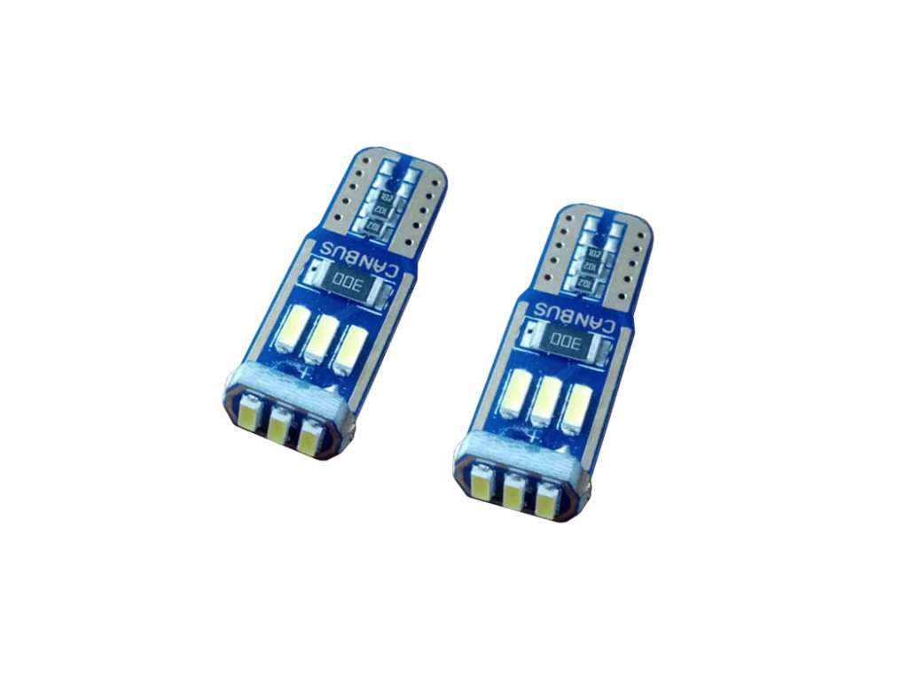 LAMPARA LED 12V. 4W 1P BAY9S 12 LED JGO