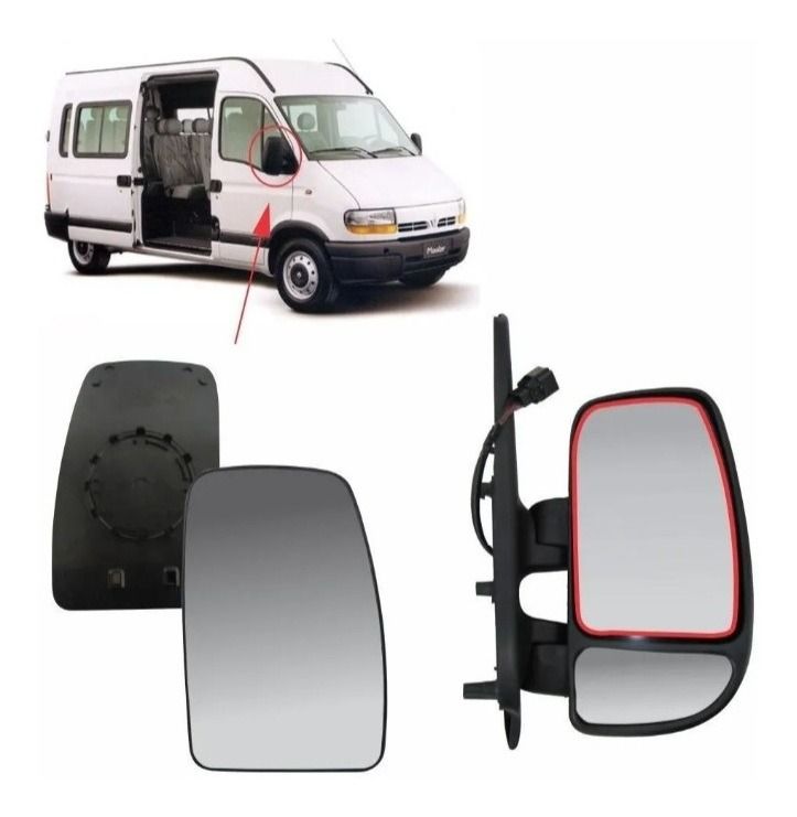 Vidrio Espejo Renault Master 2005 2013 Original