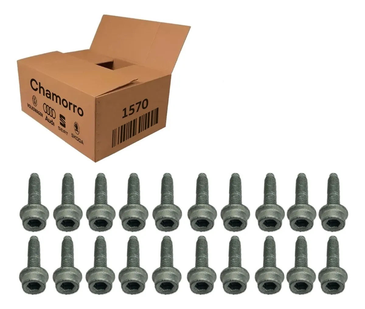 Kit de tornillos para semi-cárter