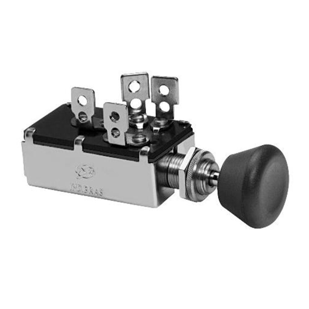 LLAVE BOTON TABLERO - LUCES 2 GOLPES MARILIA