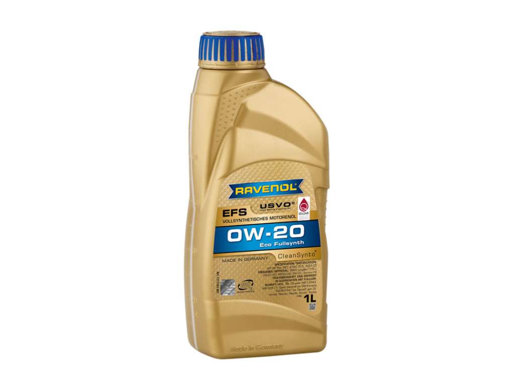 ACEITE RAVENOL 0W20 1L. SINTETICO EFS SN/C5