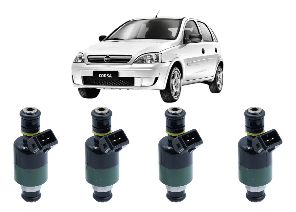 Kit de 4 inyectores de combustible