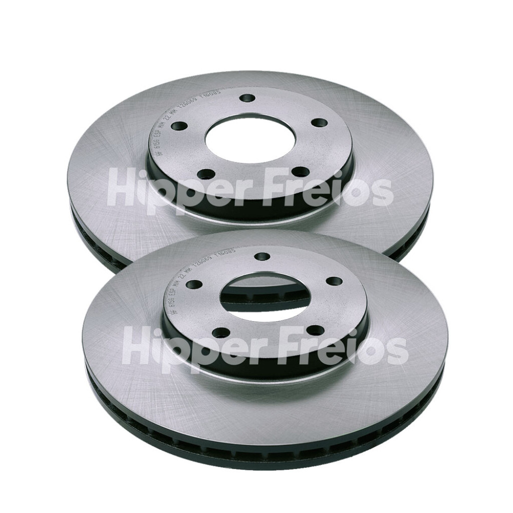 DISCOS DE FRENO NISSAN JGO. DEL. SENTRA 2.0 13/ 280MM VENT 5 AGUJEROS