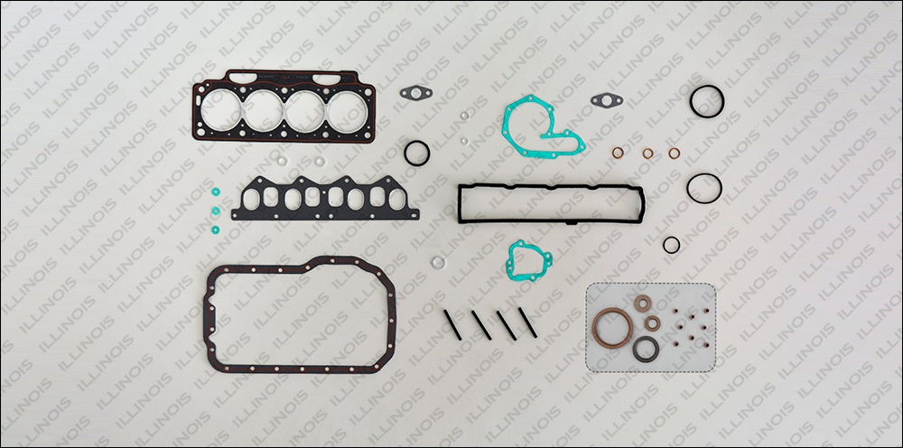 JUEGO DE JUNTAS DE MOTOR COMPLETO RENAULT 19 1.7 F2N/F3N 81mm CON RETENES ILLINOIS [ILLINOIS]