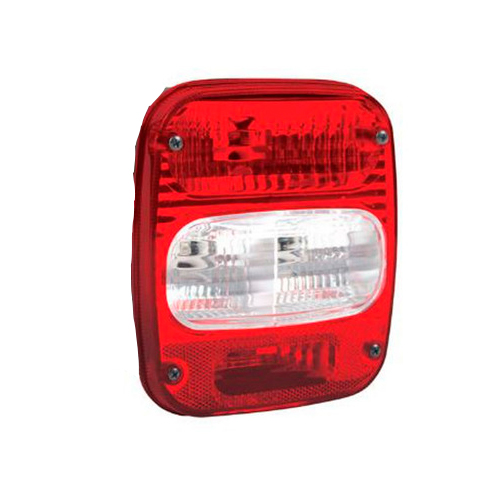 PLASTICO ACRILICO MICA FAROL VOLKSWAGEN PLASTICO TRAS. ROJO/CRISTAL CAMION VW MOD. NUEVO