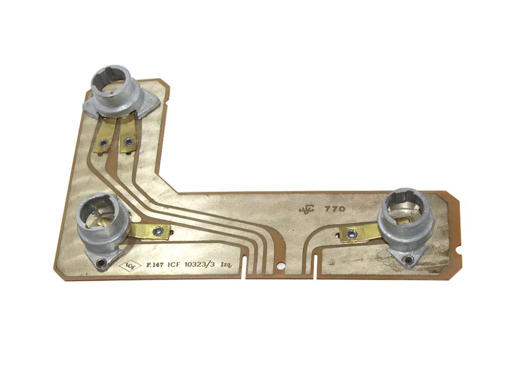 CIRCUITO IMPRESO PORTA LAMPARA FI 147 FAROL TRAS. IZQ