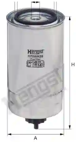 FILTRO COMBUSTIBLE IVECO (FS1254)