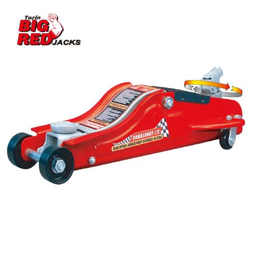 GATO 2.5 TONELADAS CARRO BAJO BIG RED GIRA 360 GRADOS 359MM MAX 89MM MINIMO