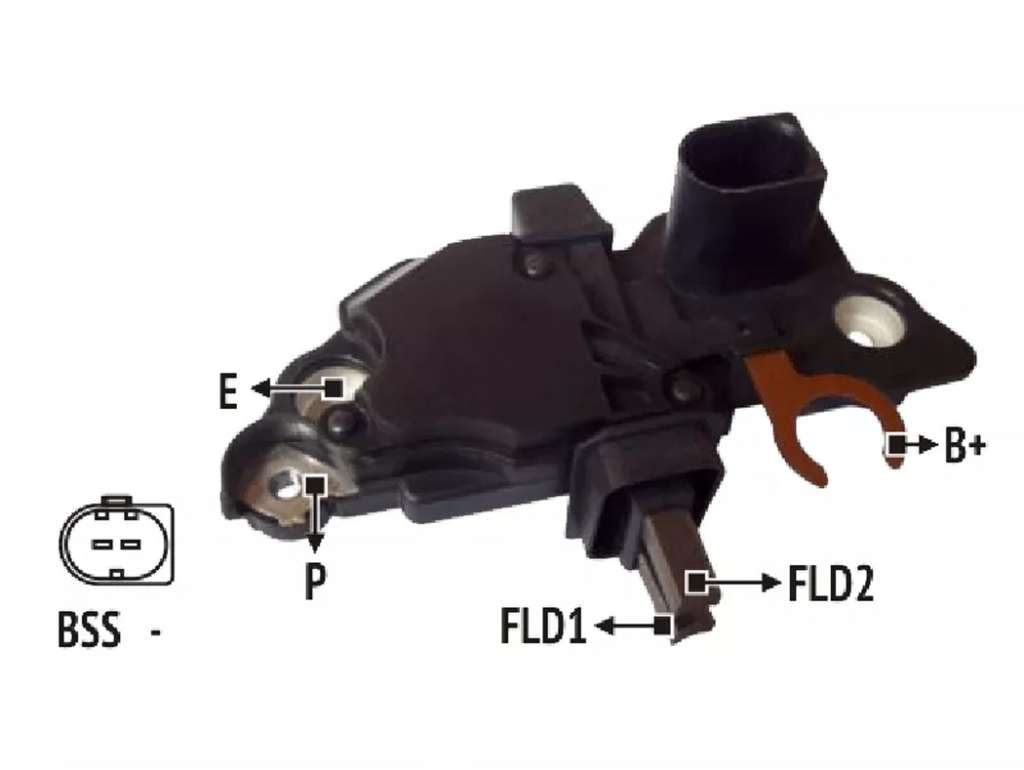 REGULADOR ALTERNADOR BOSCH BMW 12V