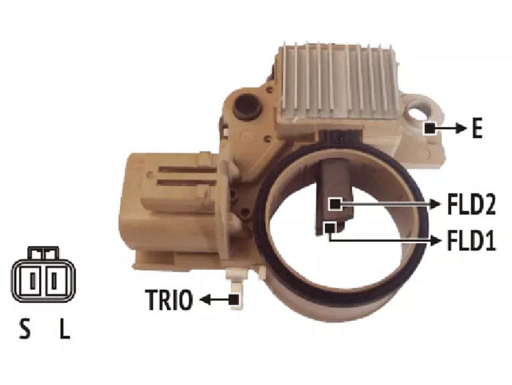 REGULADOR ALTERNADOR MITSUBISHI HY H1/H100
